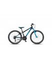 KTM Wild Cross 24'' BLACK MATT/BLUE